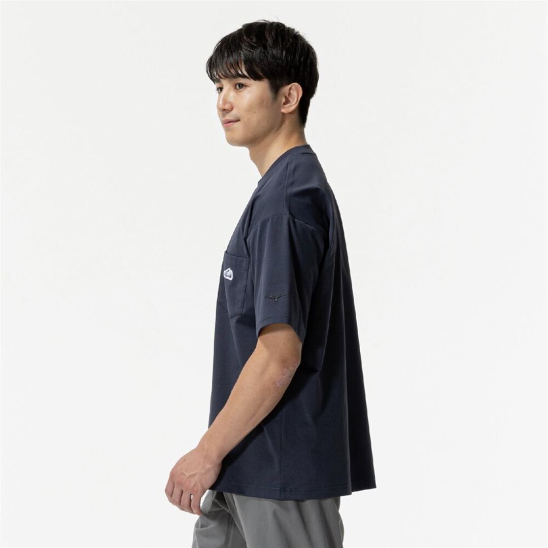 【ミズノ直営限定】ワンポイントロゴ Tシャツ(ワイドシルエット) サルート O