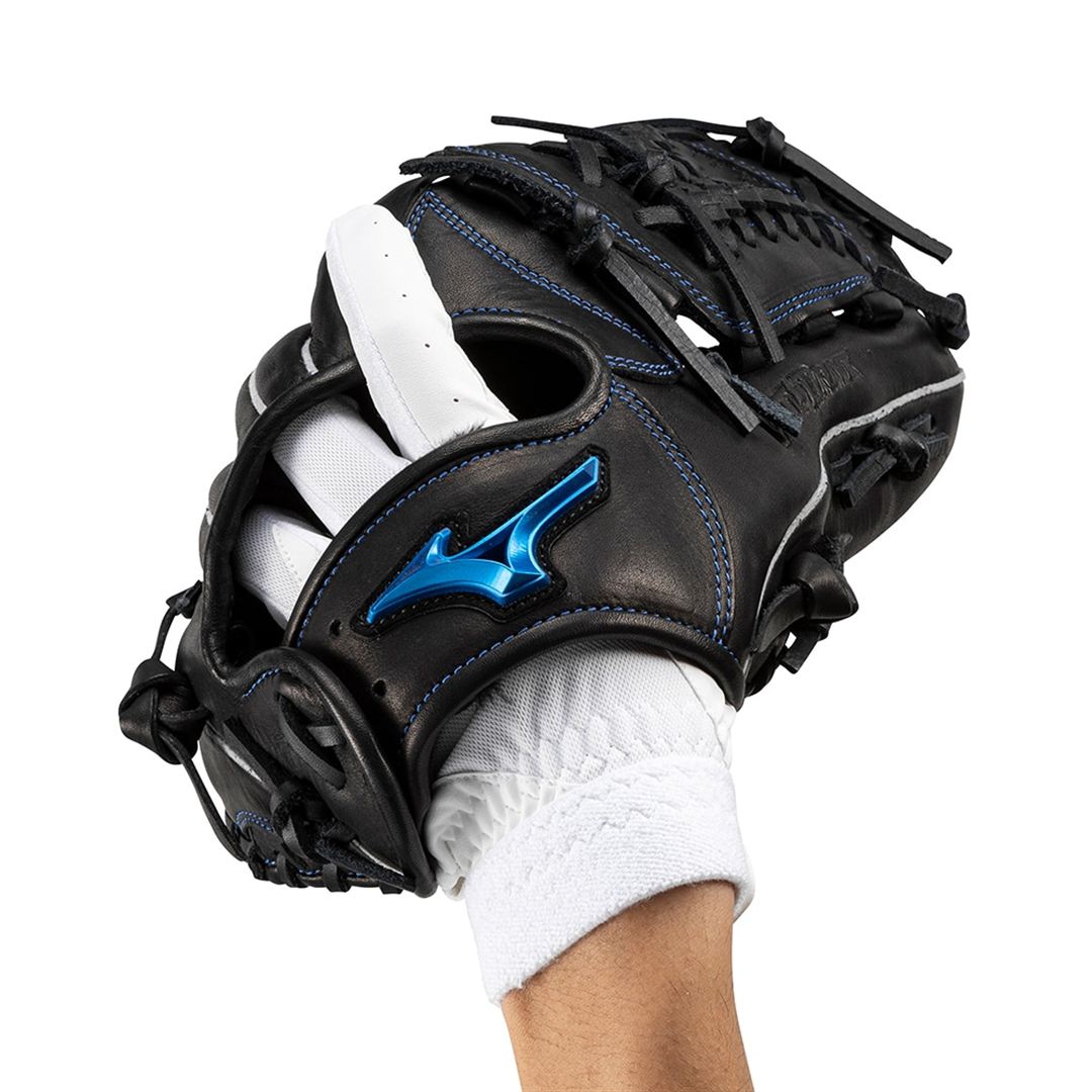 ガチ守備手袋Jr.【左手用】高校野球ルール対応モデル ホワイト×ホワイト JS