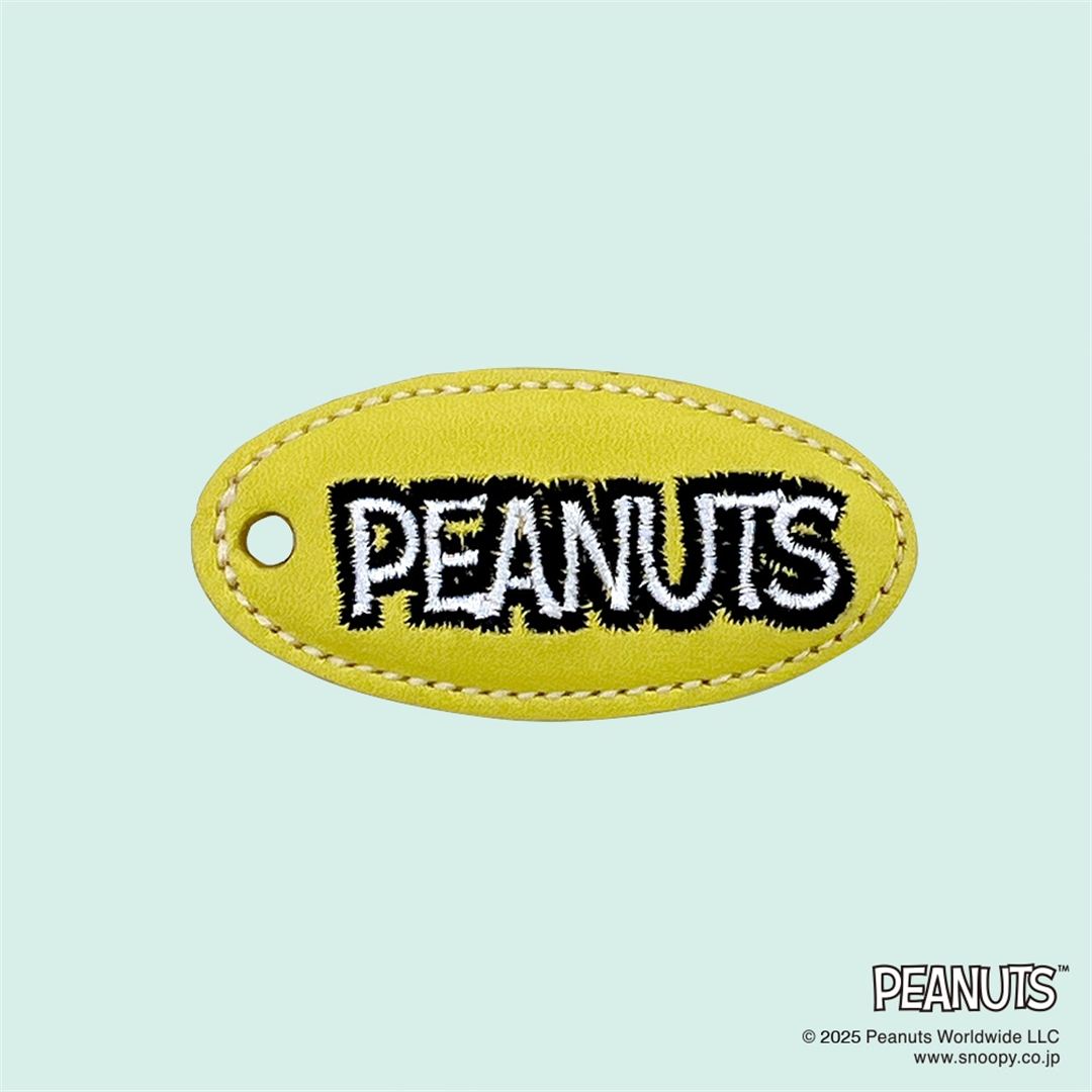 【ミズノ直営限定／PEANUTS】ミニチュアグラブストラップ(チャーリー・ブラウン柄)