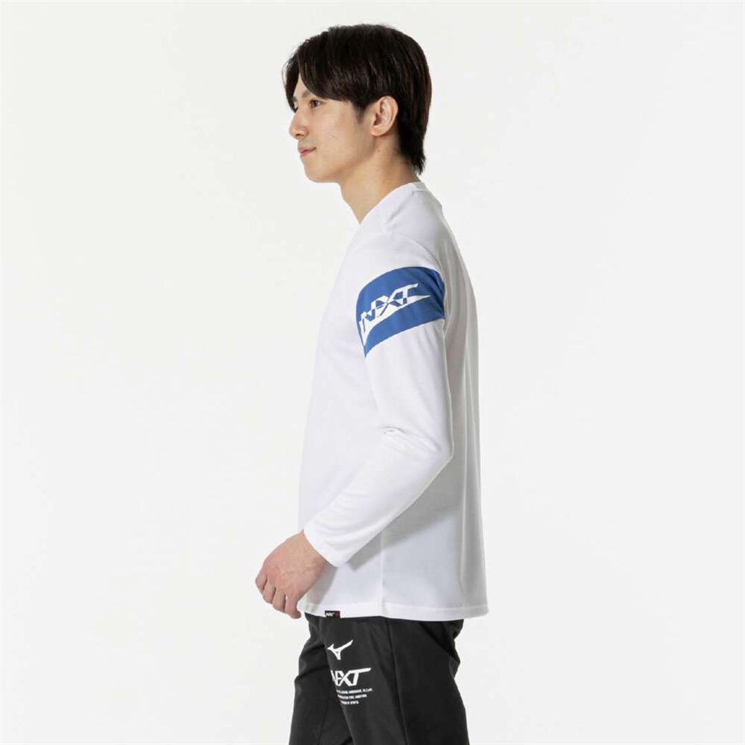 【抗菌防臭／防汚】N-XT Tシャツ(長袖) ホワイト S