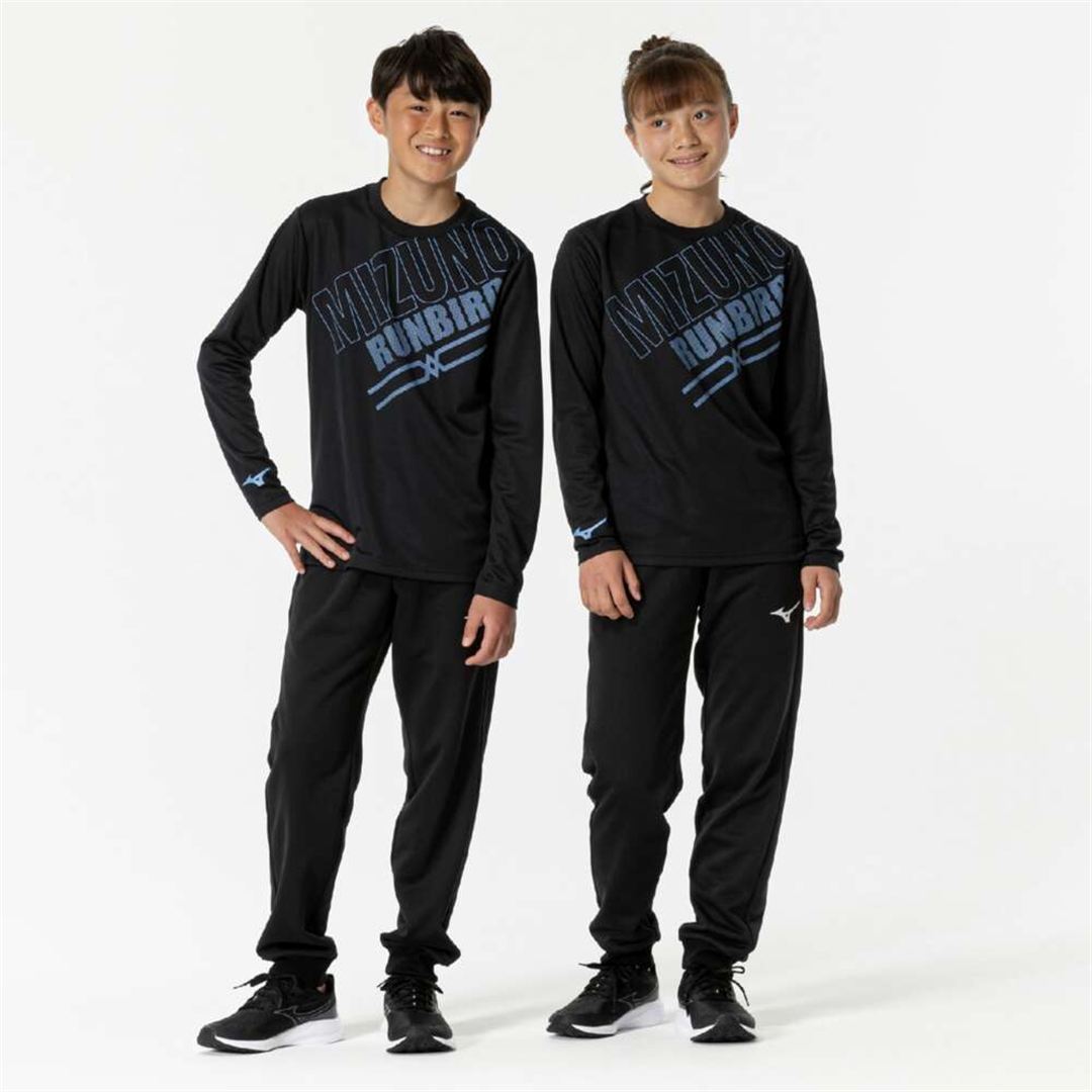 【抗菌防臭／防汚】GACHI Tシャツ(長袖) ブラック 120