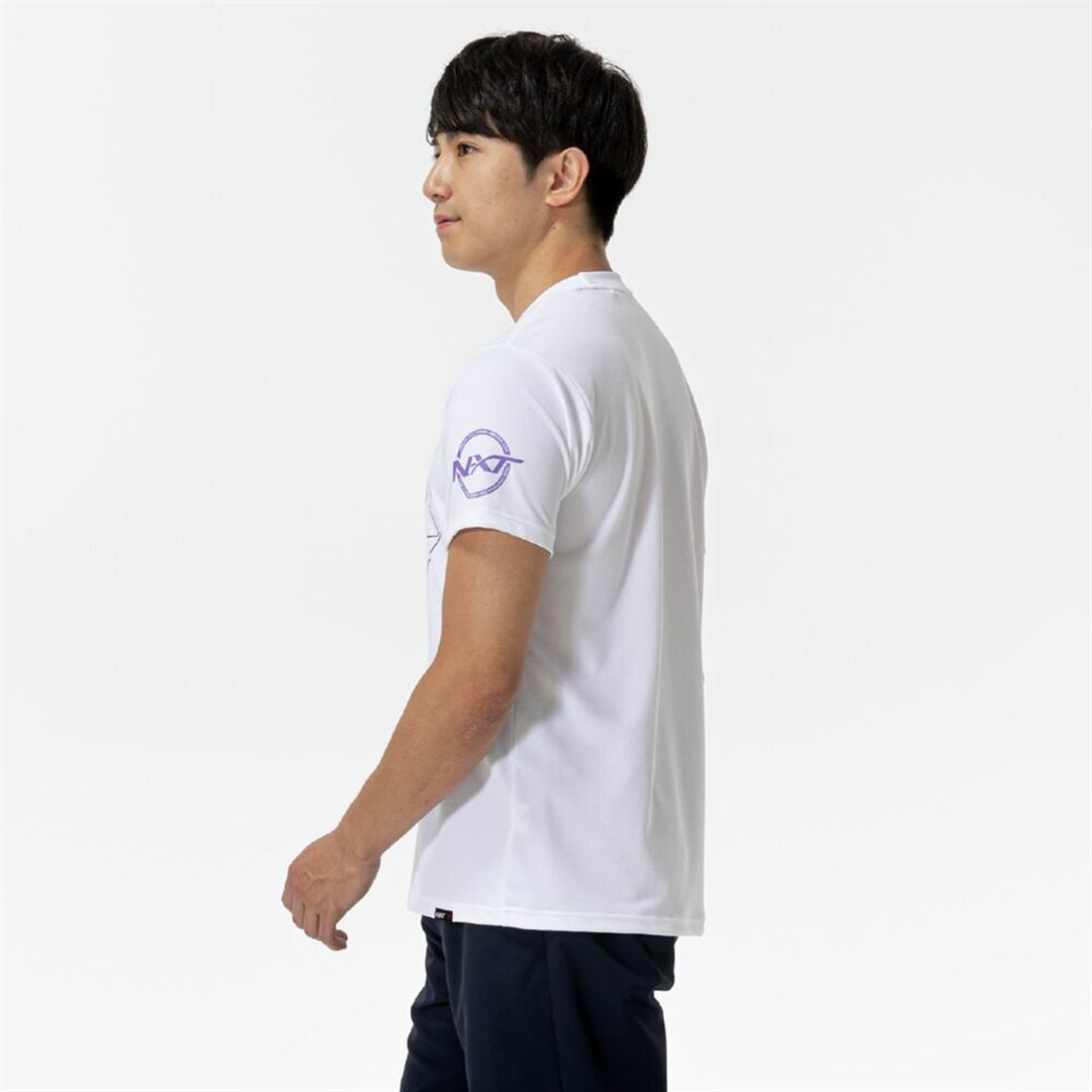 【接触冷感】アイスタッチTシャツ ホワイト S