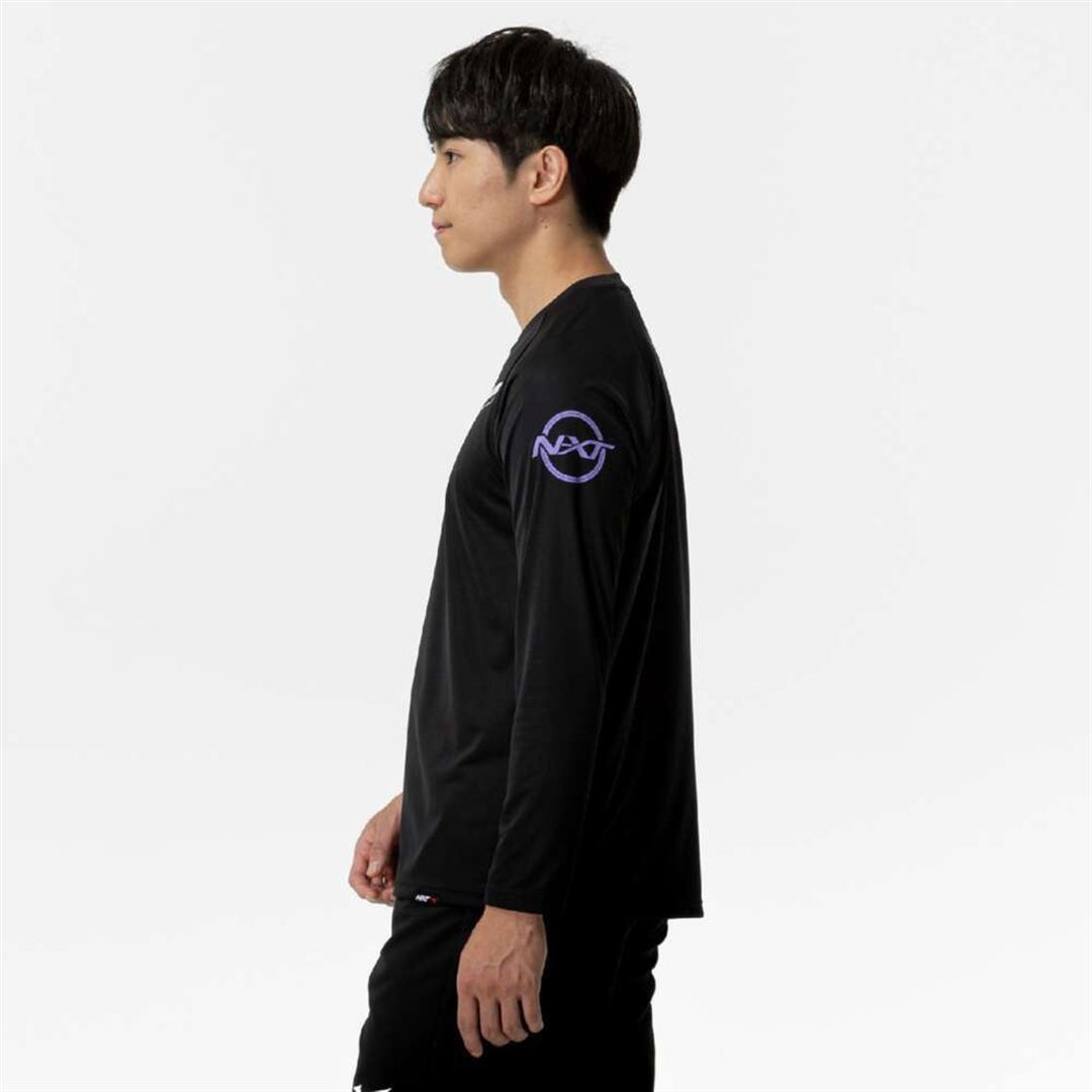 UVカット長袖Tシャツ ブラック S