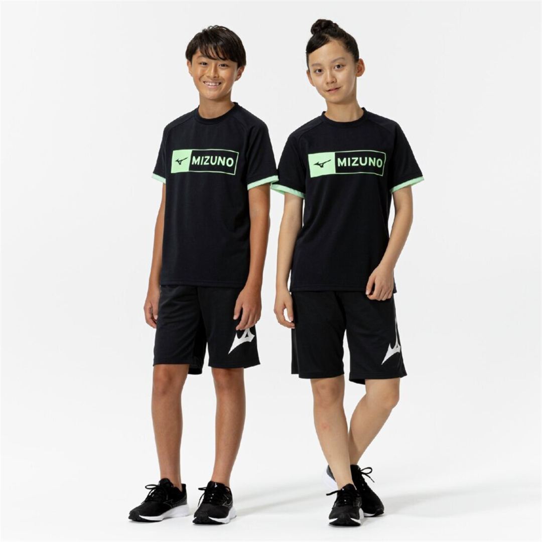 【抗菌防臭／防汚】GACHI Tシャツ ブラック 120