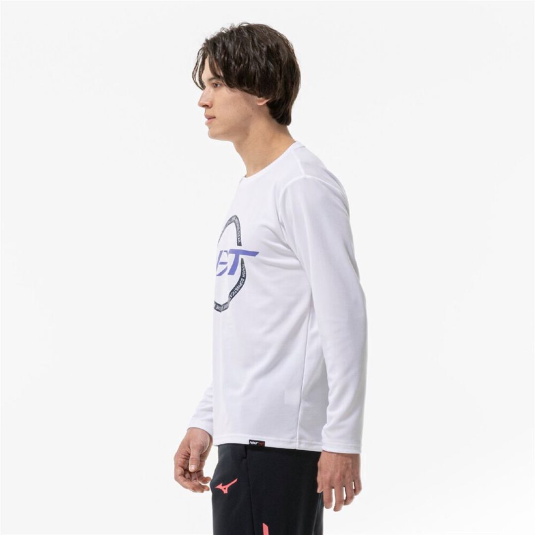 【抗菌防臭／防汚 】N-XT Tシャツ(長袖) ホワイト S