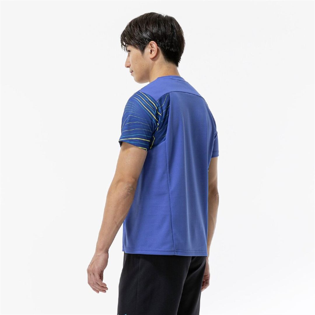 N-XT グラフィックTシャツ ダズリングブルー S