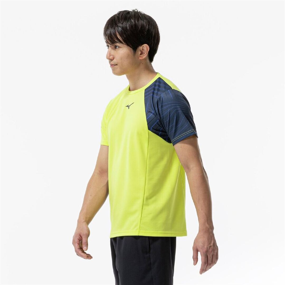 N-XT グラフィックTシャツ フォーチューンイエロー S