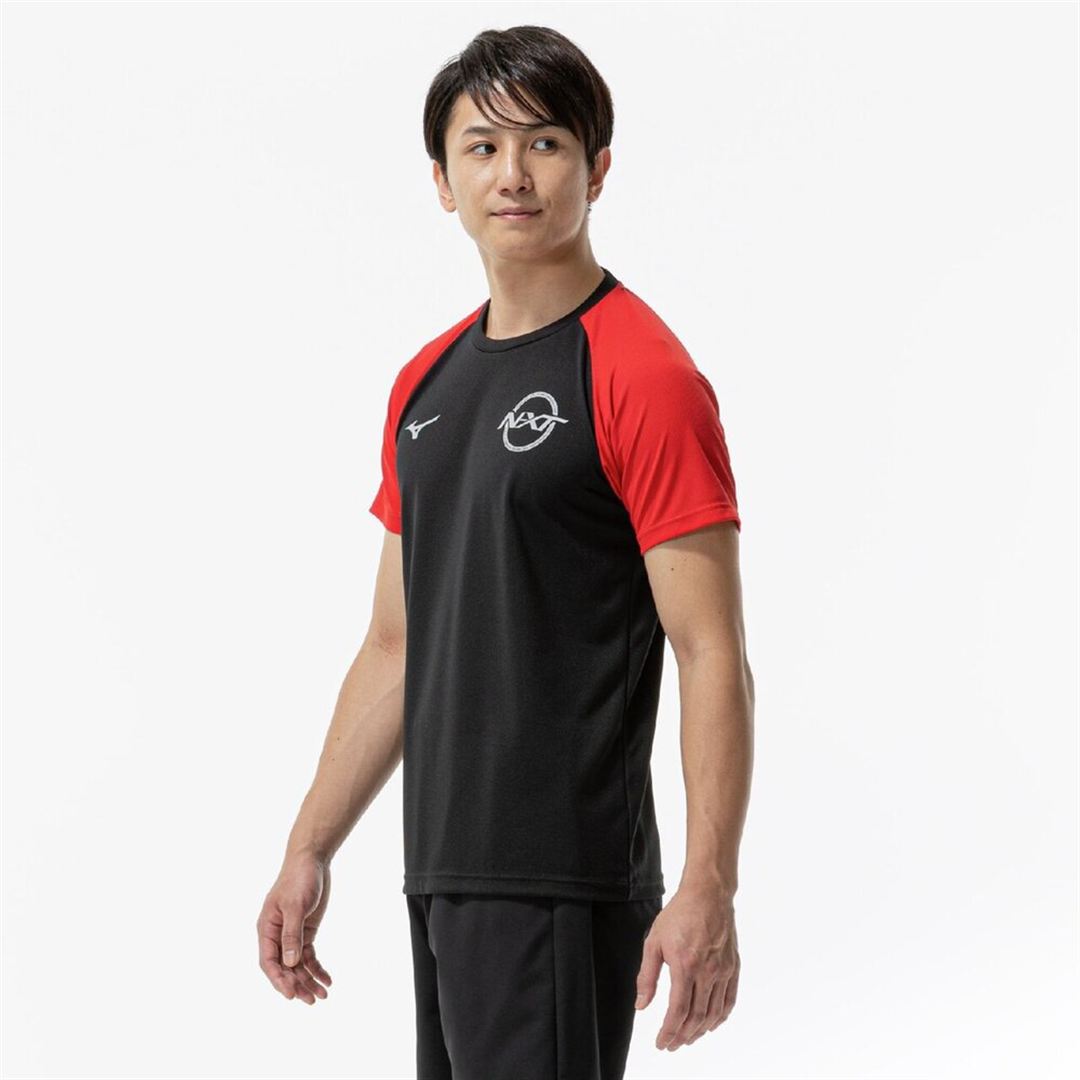 【接触冷感】N-XT アイスタッチTシャツ ブラック XL
