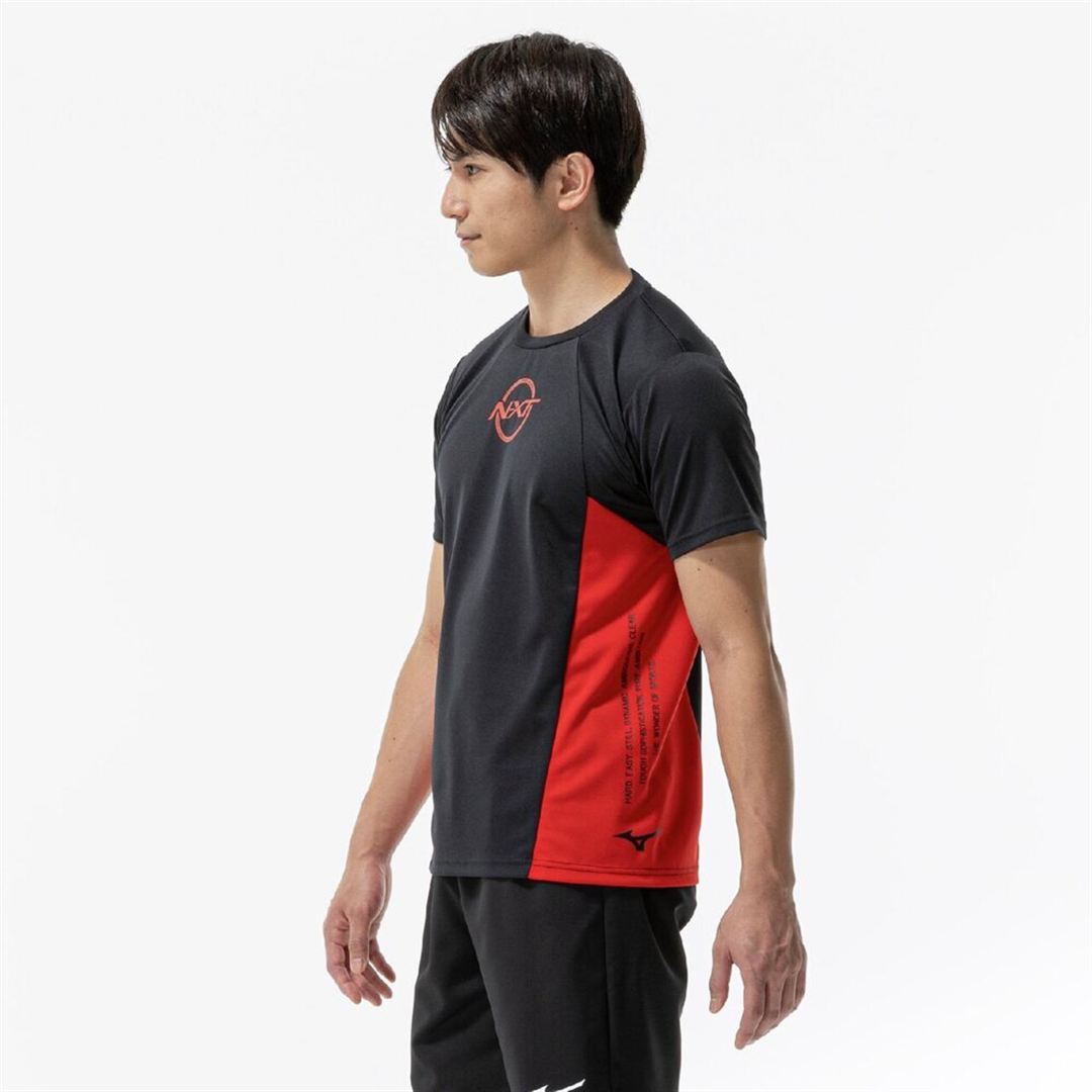 【抗菌防臭／防汚 】N-XT PureHyperTシャツ ブラック XL