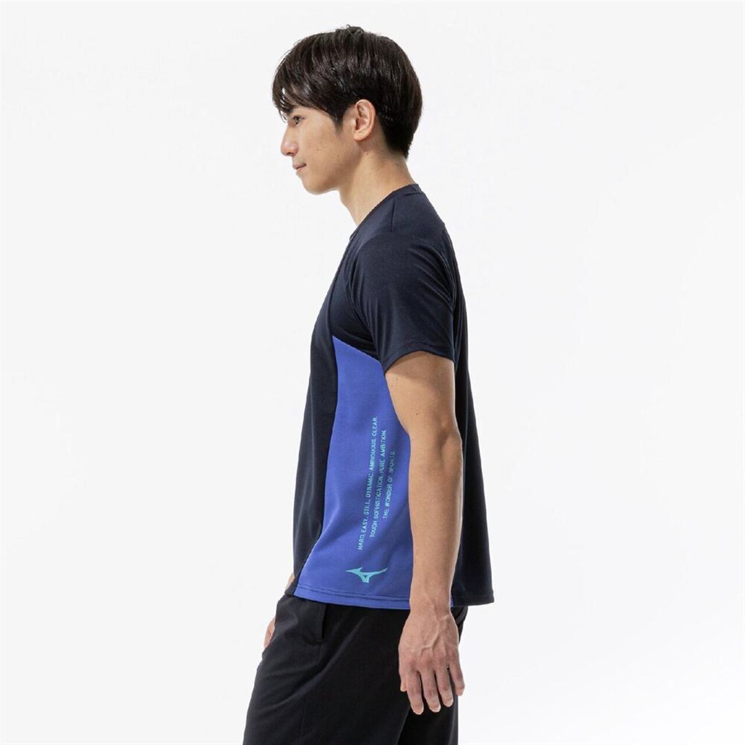 【抗菌防臭／防汚 】N-XT PureHyperTシャツ ディープネイビー XL