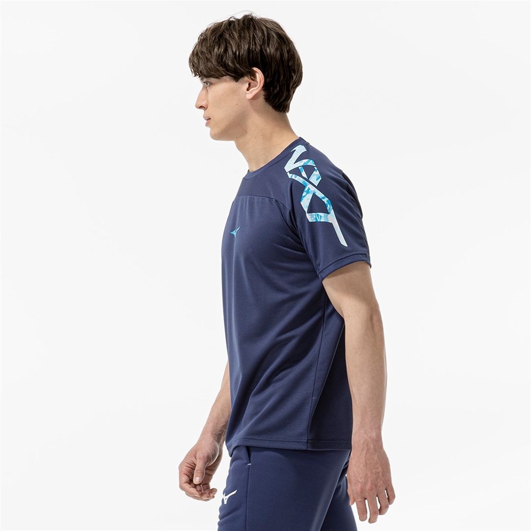 【抗菌防臭／防汚】N-XT Tシャツ インシグニアブルー S