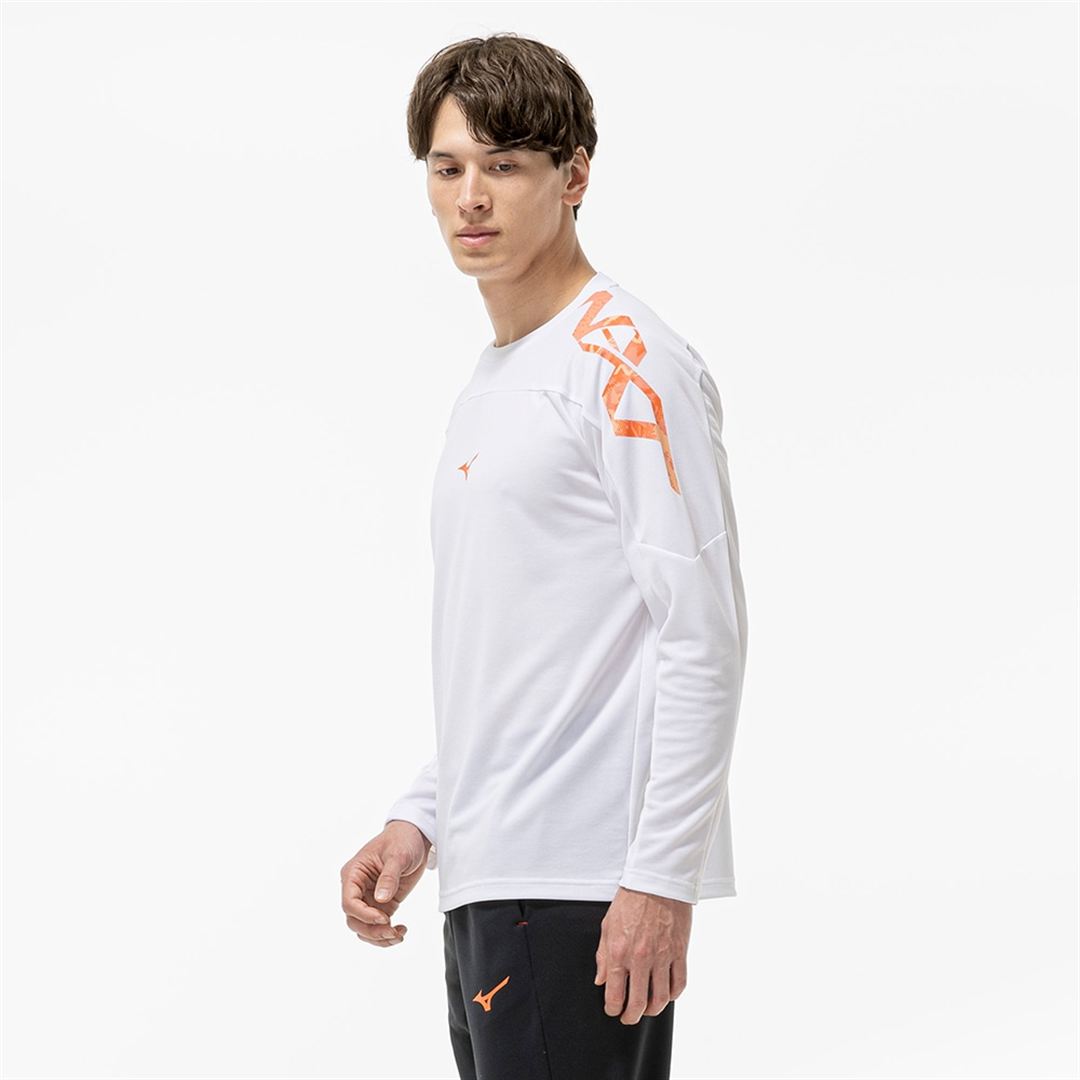【抗菌防臭／防汚】N-XT Tシャツ(長袖) ホワイト S