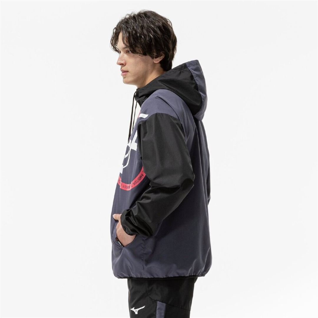 N-XT ウィンドブレーカージャケット オデッセイグレー S