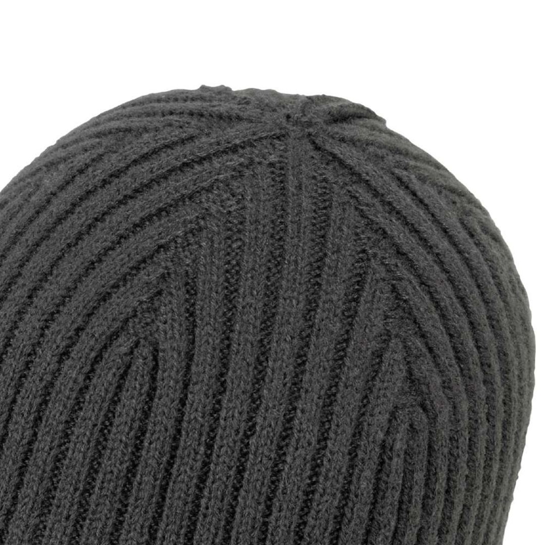 ニットキャップ グレー×ホワイト 55-60