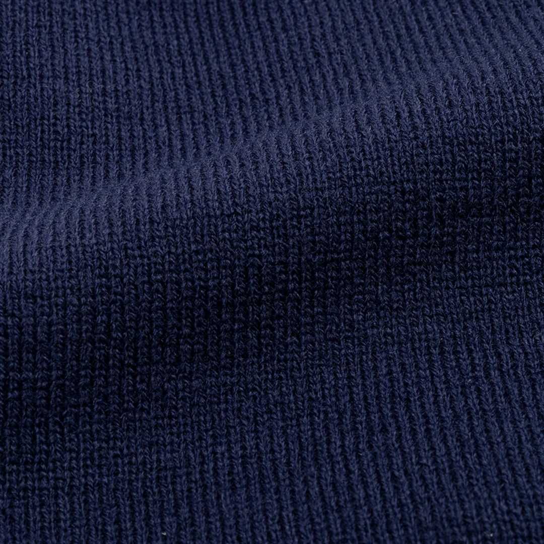 ニットキャップ ネイビー 55-60