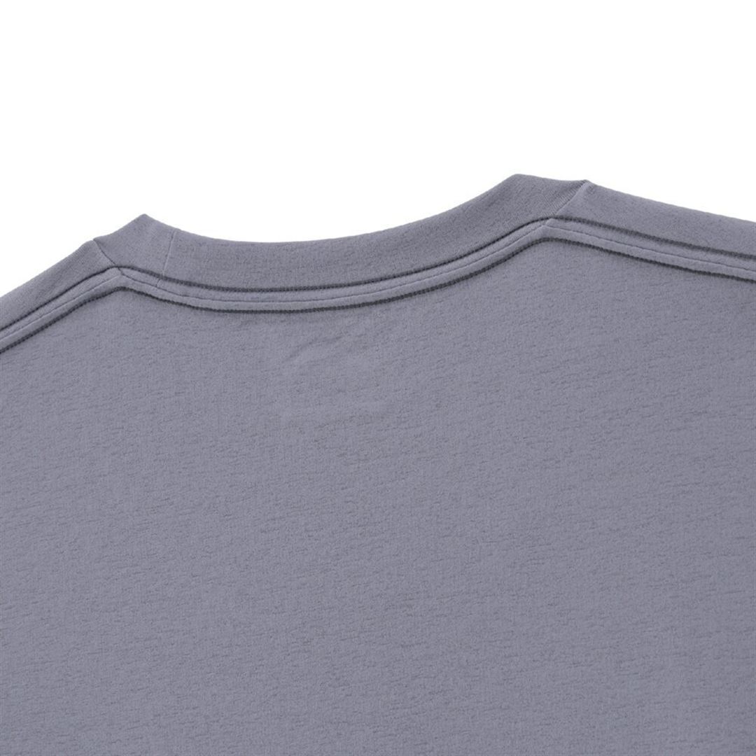ルーズフィットTシャツ(長袖) ブルーグラナイト XS