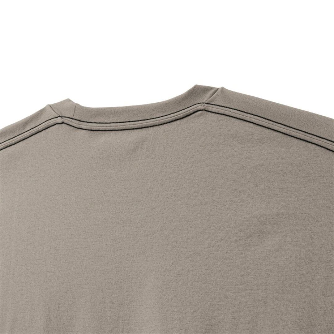 ルーズフィットTシャツ(長袖) ヴィンテージカーキ XL