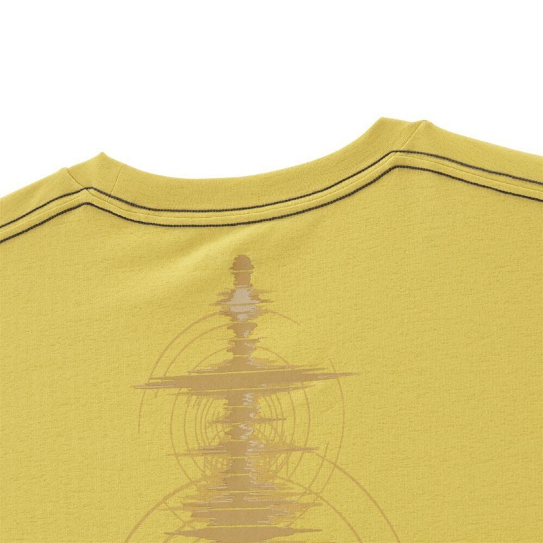 ルーズフィットTシャツ ミステッドイエロー S