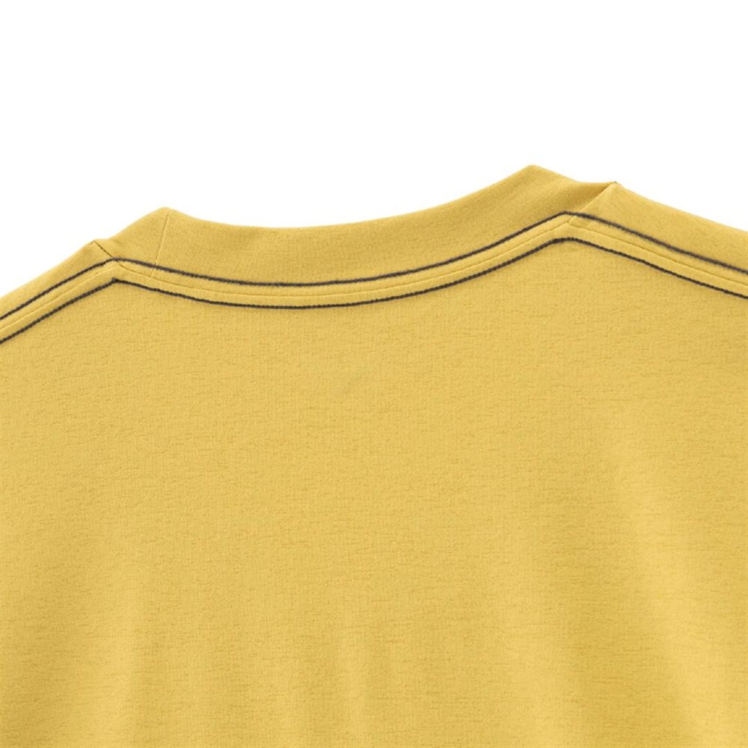 ルーズフィットTシャツ(長袖) ミステッドイエロー M