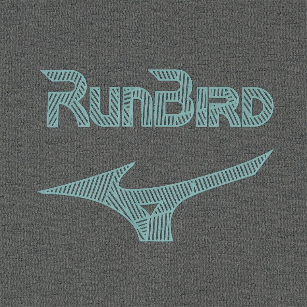 【ミズノ直営限定】ルーズフィットTシャツ(長袖) チャコールグレー XS