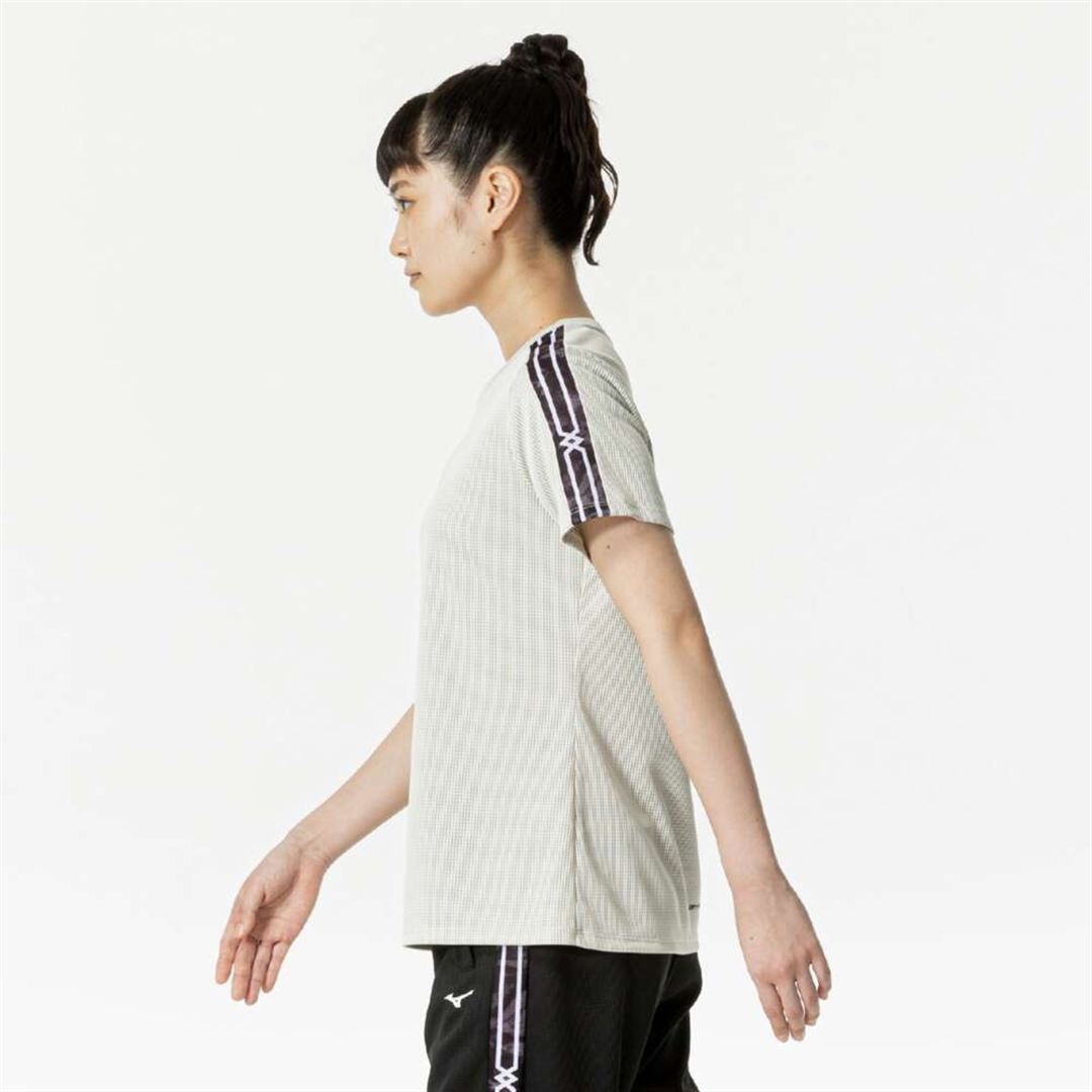 【汗処理／通気】ドライエアロフローTシャツ オフホワイト S