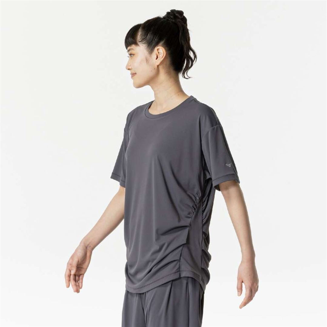 ストレッチスムースTシャツ ダークグレー S