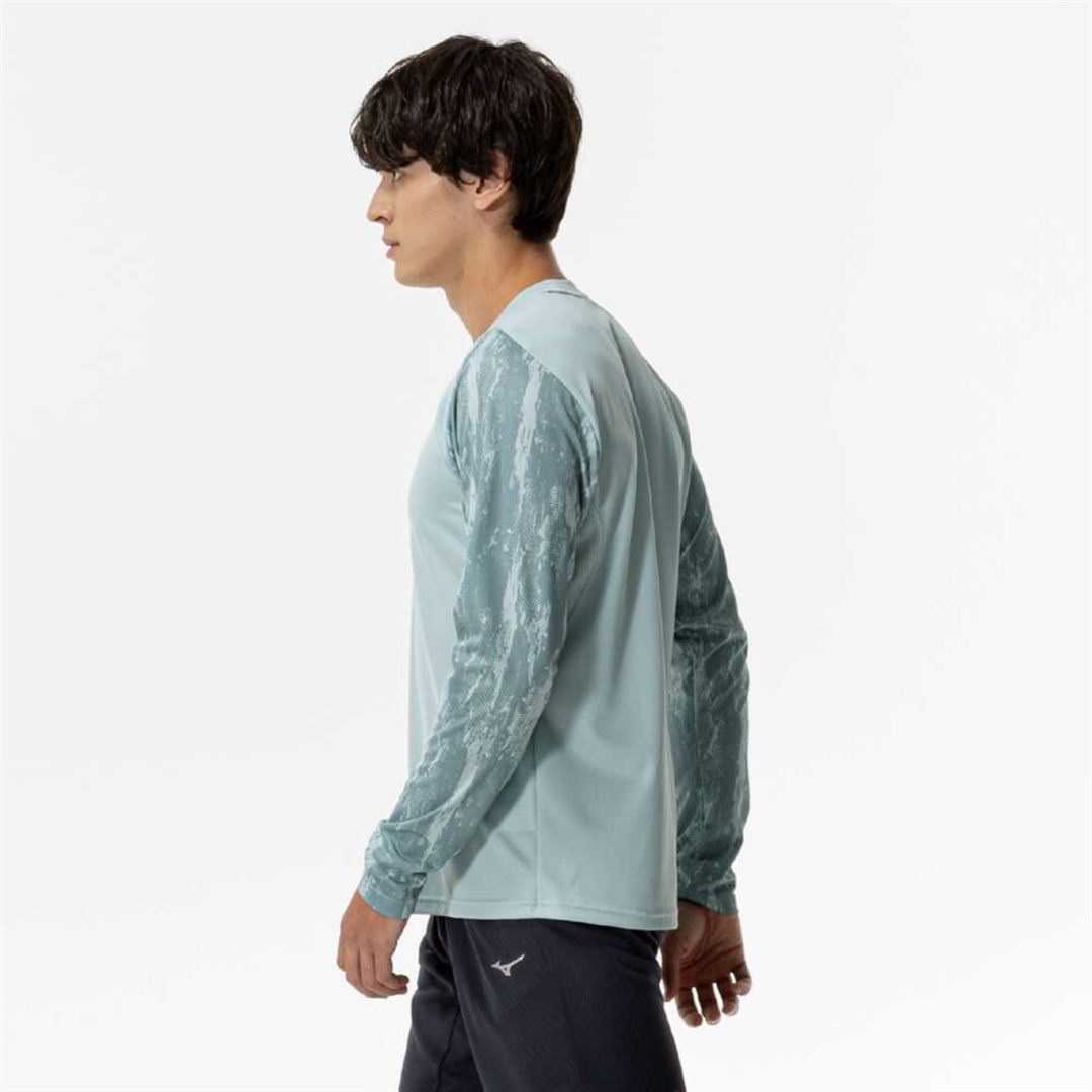 クイックドライTシャツ(長袖) シトラスグリーン XL