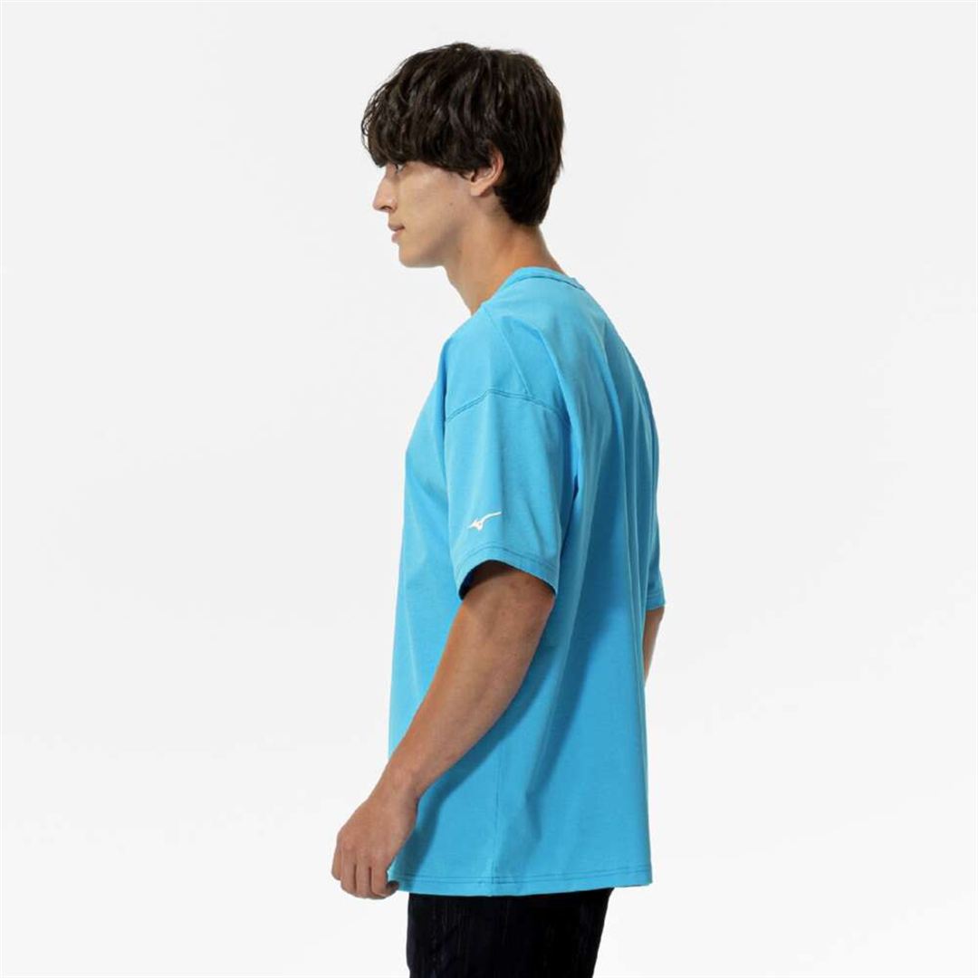 ソフトドライTシャツ(ワイドシルエット) ブルー S