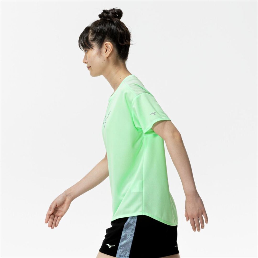 クイックドライTシャツ ネオミント S