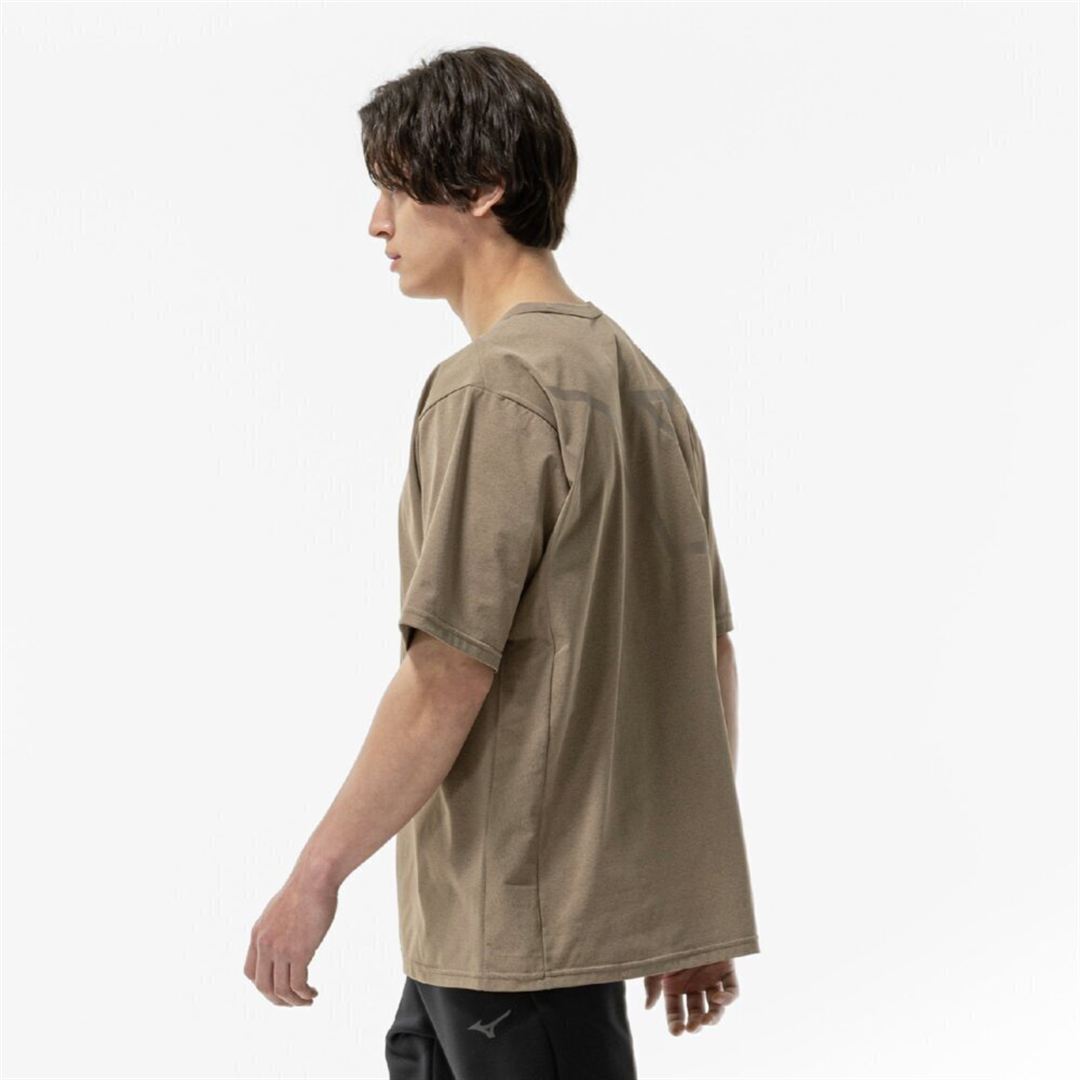 ソフトドライTシャツ(ワイドシルエット) キャメル S