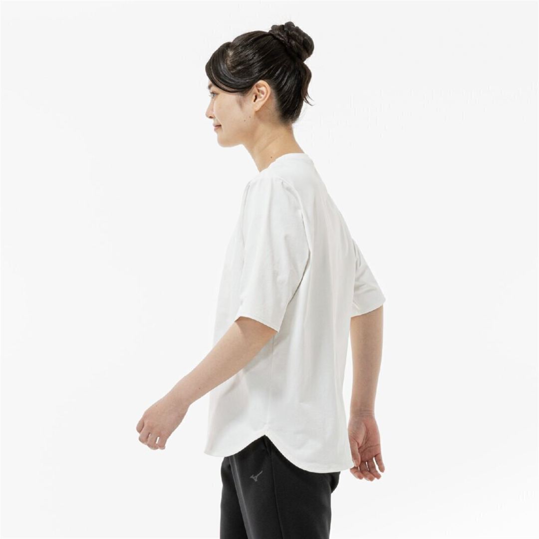 ソフトドライTシャツ(ワイドシルエット) スノーホワイト S