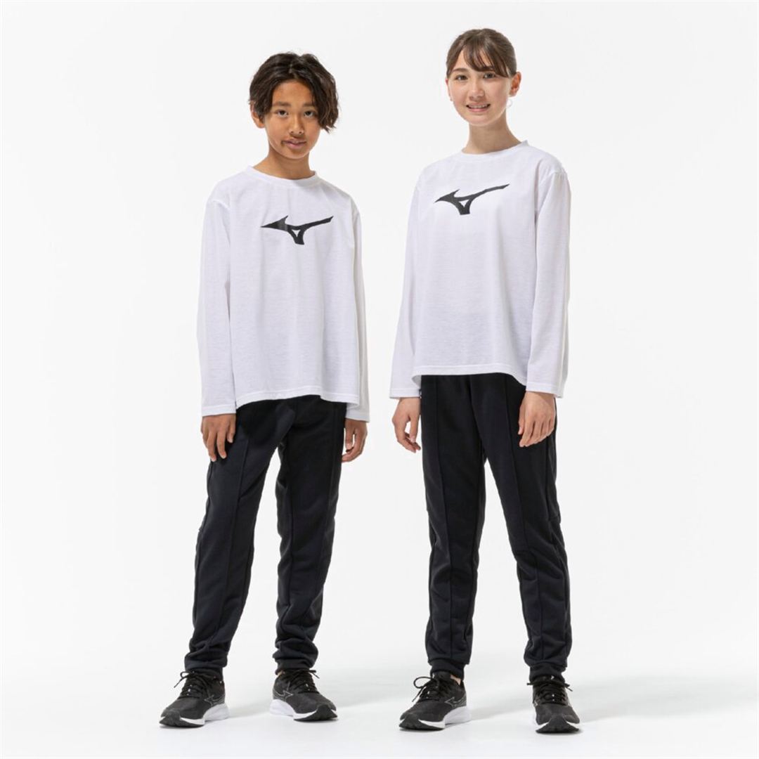 【抗菌防臭／防汚】GACHI Tシャツ(長袖) ホワイト 120