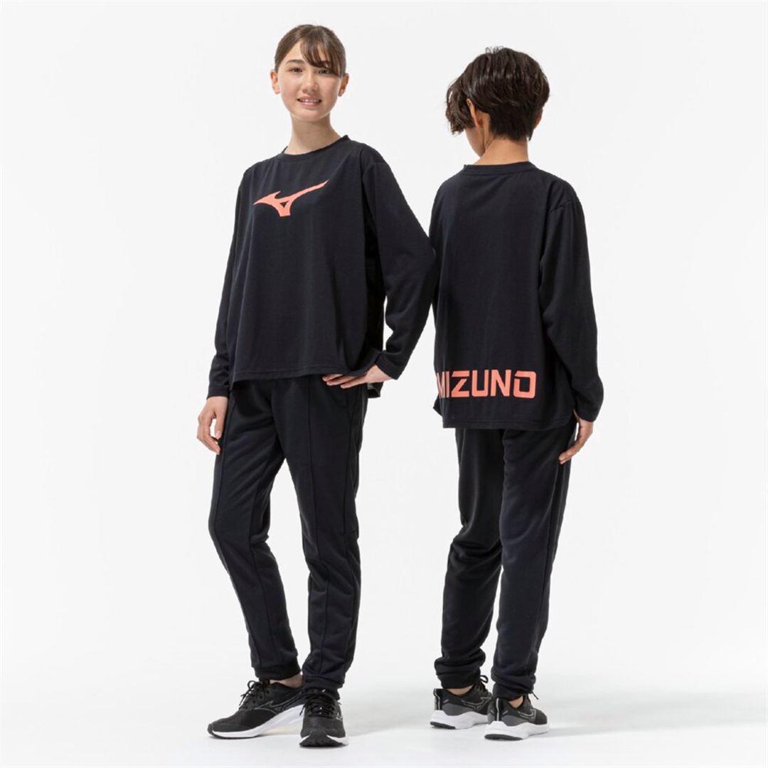 【抗菌防臭／防汚】GACHI Tシャツ(長袖) ブラック 120
