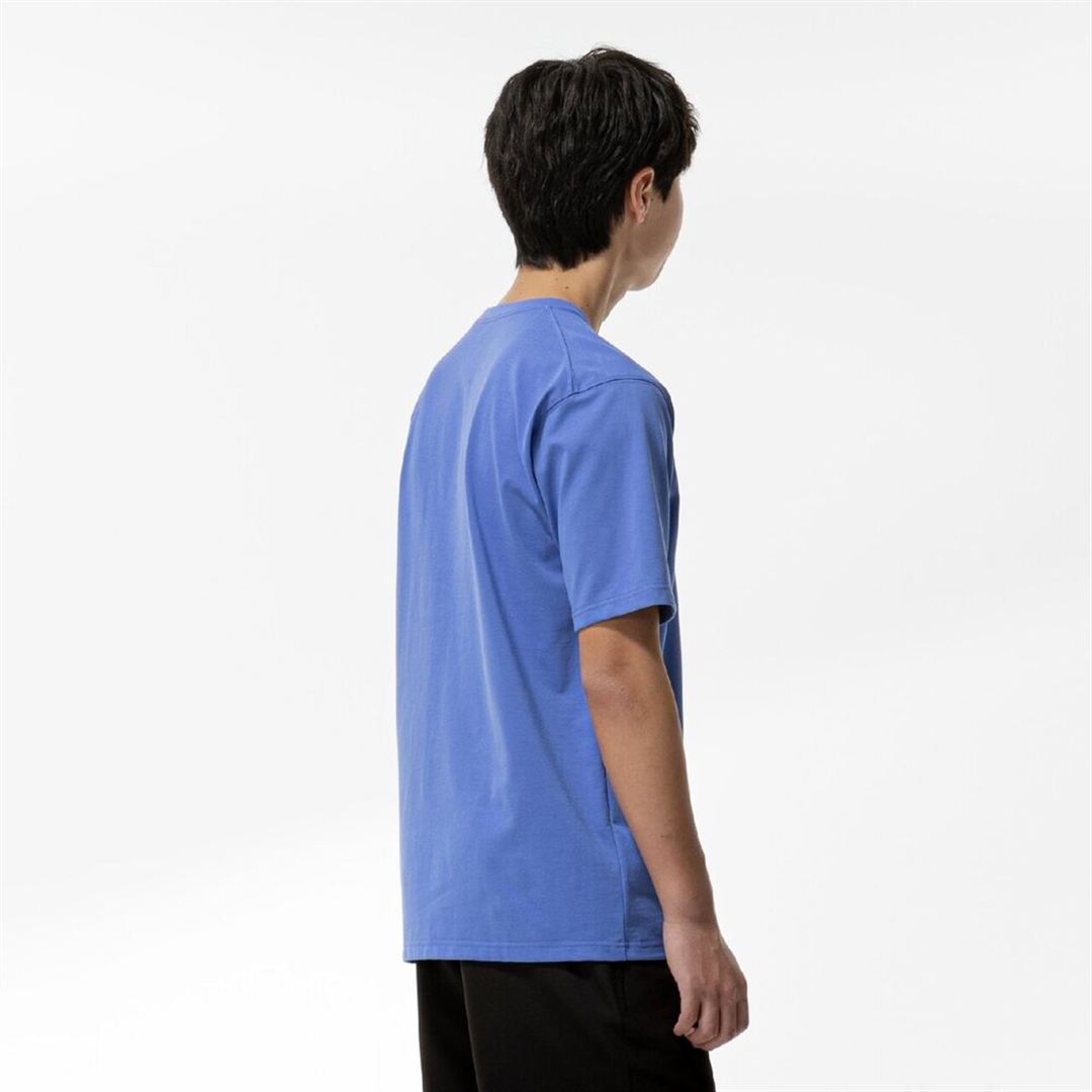 【ミズノ直営限定】THE MZ TEE ワンポイントロゴTシャツ マリンブルー XL