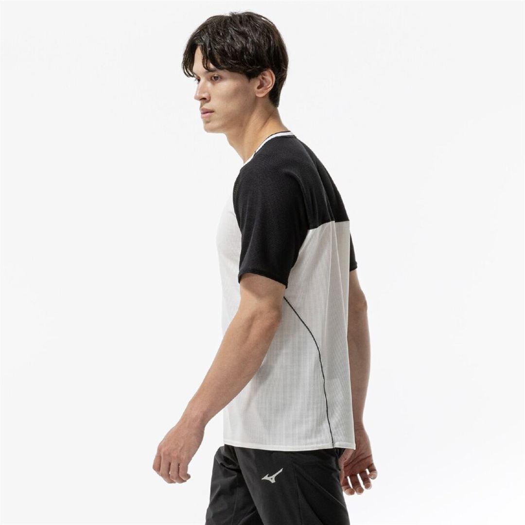 【汗処理／通気】ドライエアロフローTシャツ オフホワイト S