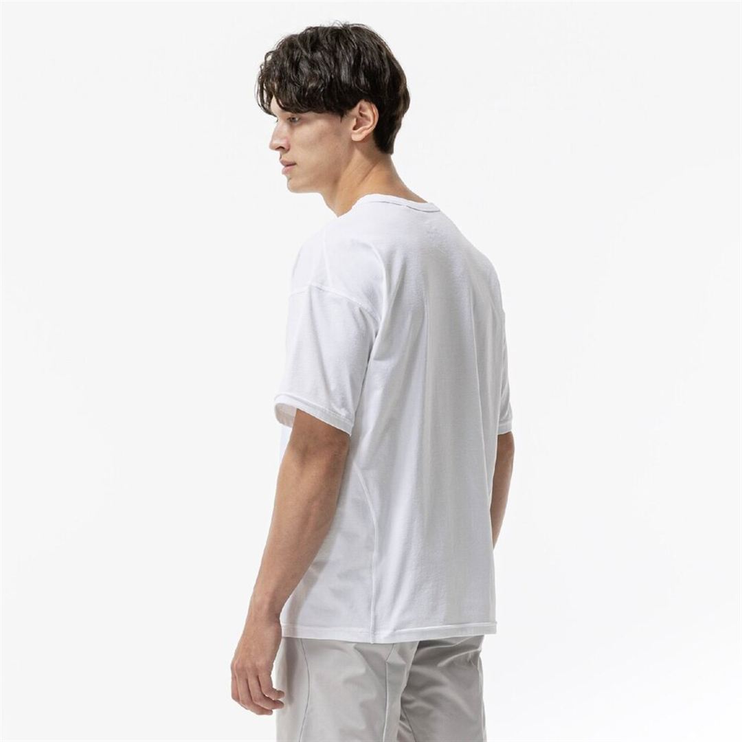 ストレッチソフトドライTシャツ ホワイト XL