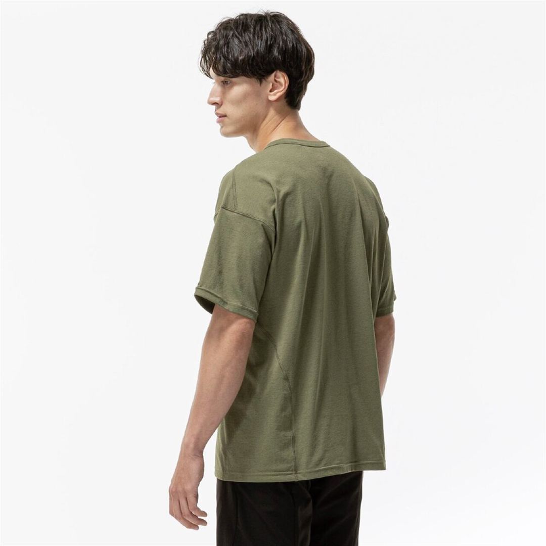 ストレッチソフトドライTシャツ フォーリーフグリーン XL
