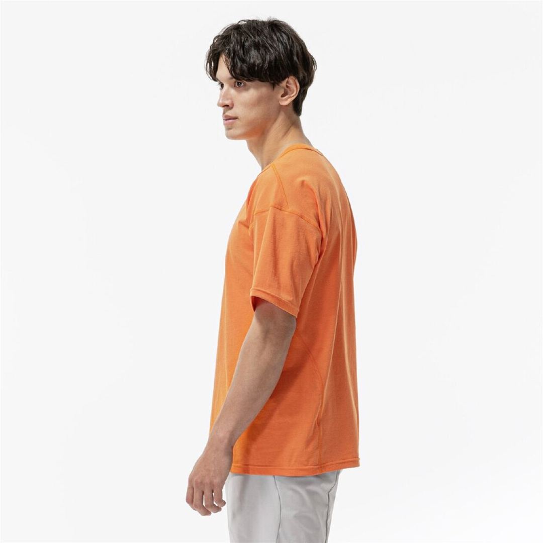 ストレッチソフトドライTシャツ サンセットオレンジ XL