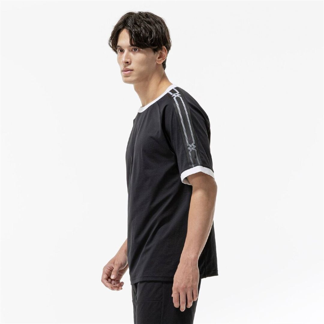 ストレッチソフトドライTシャツ ブラック XL