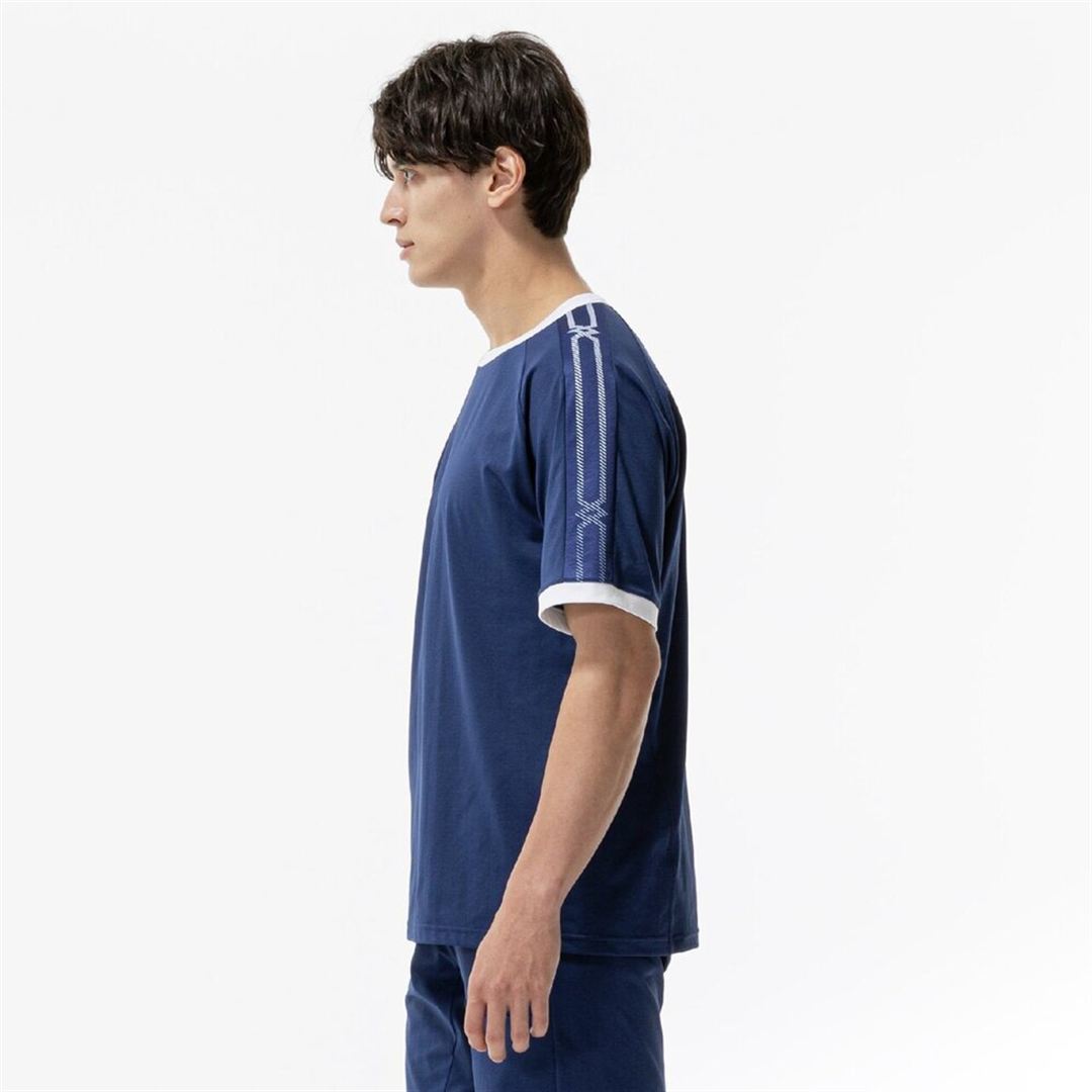 ストレッチソフトドライTシャツ エステートブルー XL