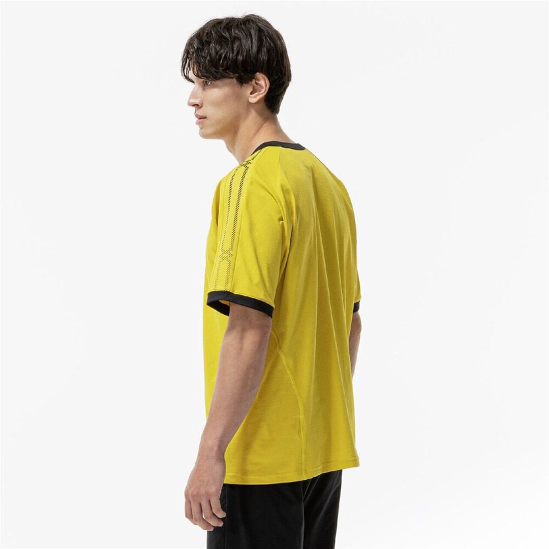 ストレッチソフトドライTシャツ マンゴーイエロー XL