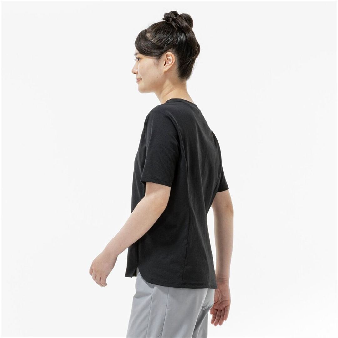 ストレッチソフトドライTシャツ ブラック XL