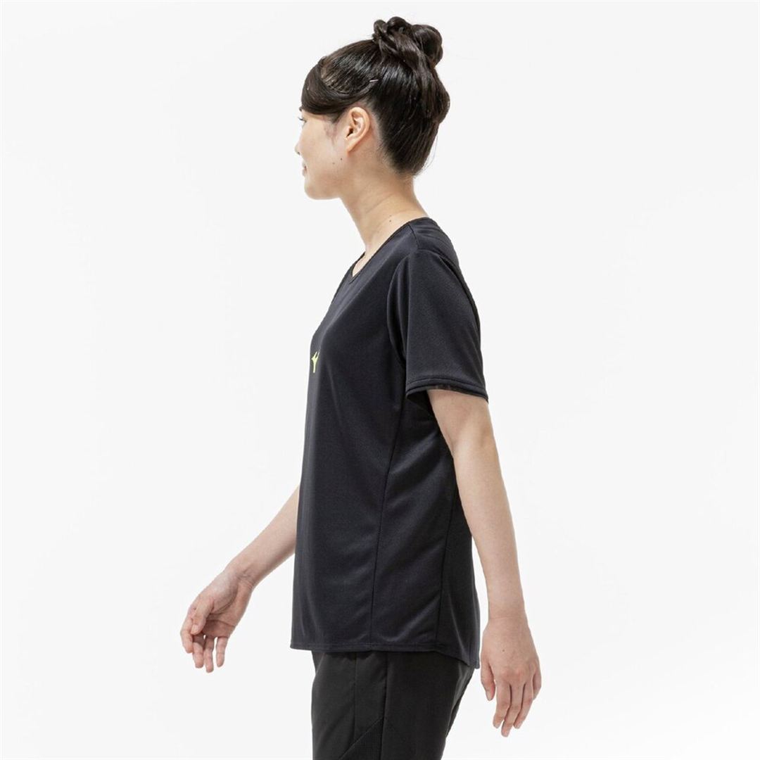 クイックドライTシャツ(ワイドシルエット) ブラック XL