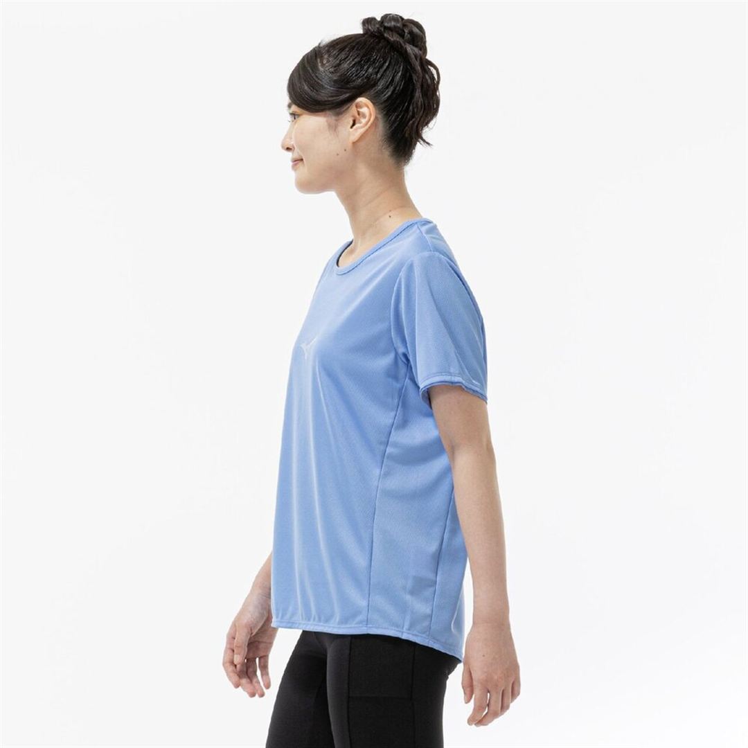 クイックドライTシャツ(ワイドシルエット) ヴィスタブルー XL