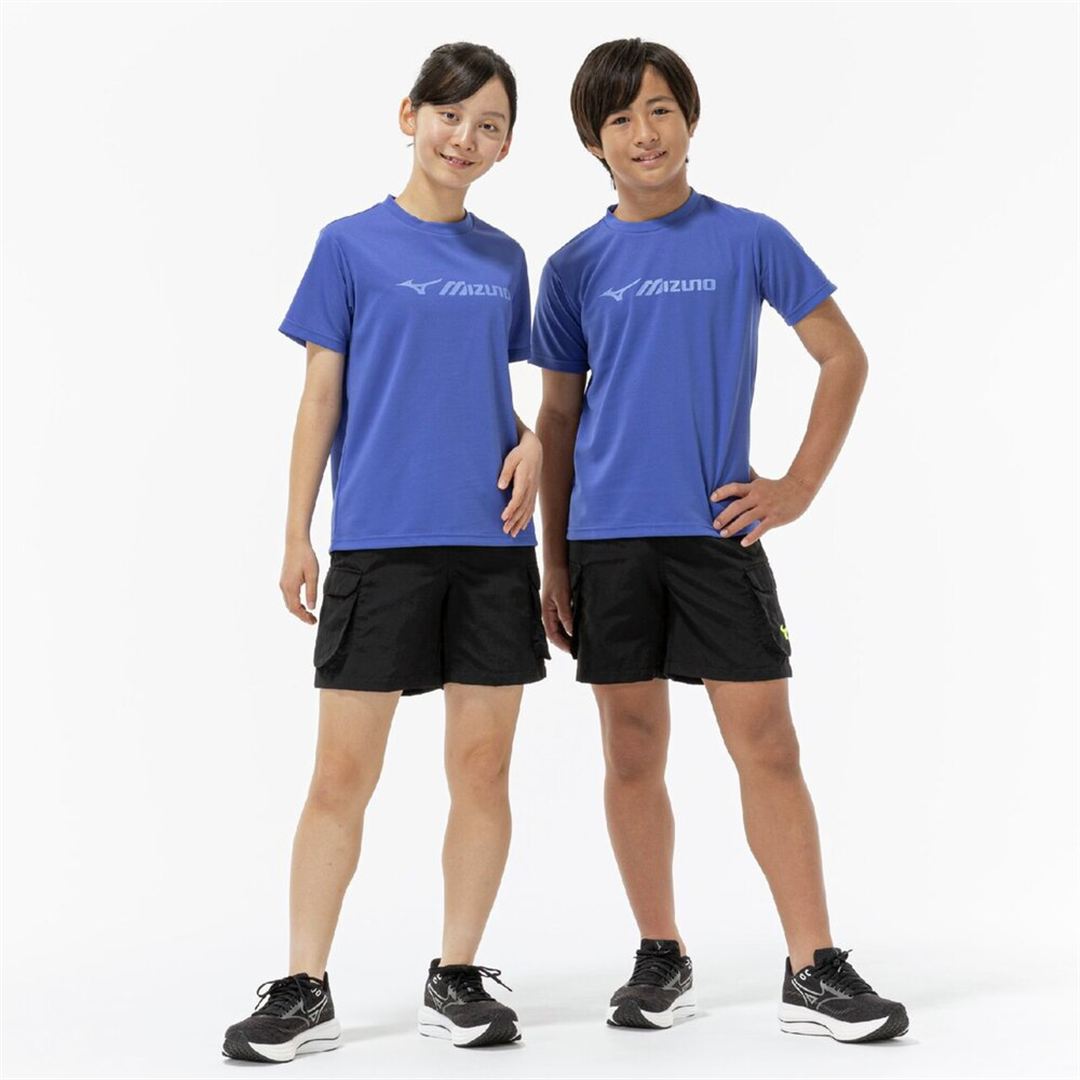 【抗菌防臭／防汚】GACHI Tシャツ ダズリングブルー 160