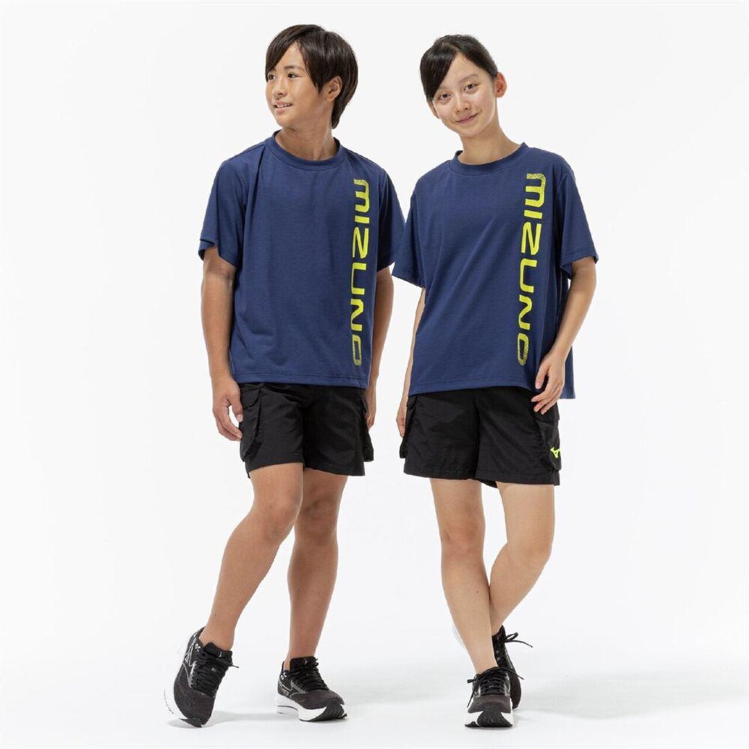 【抗菌防臭／防汚】GACHI Tシャツ エステートブルー 160