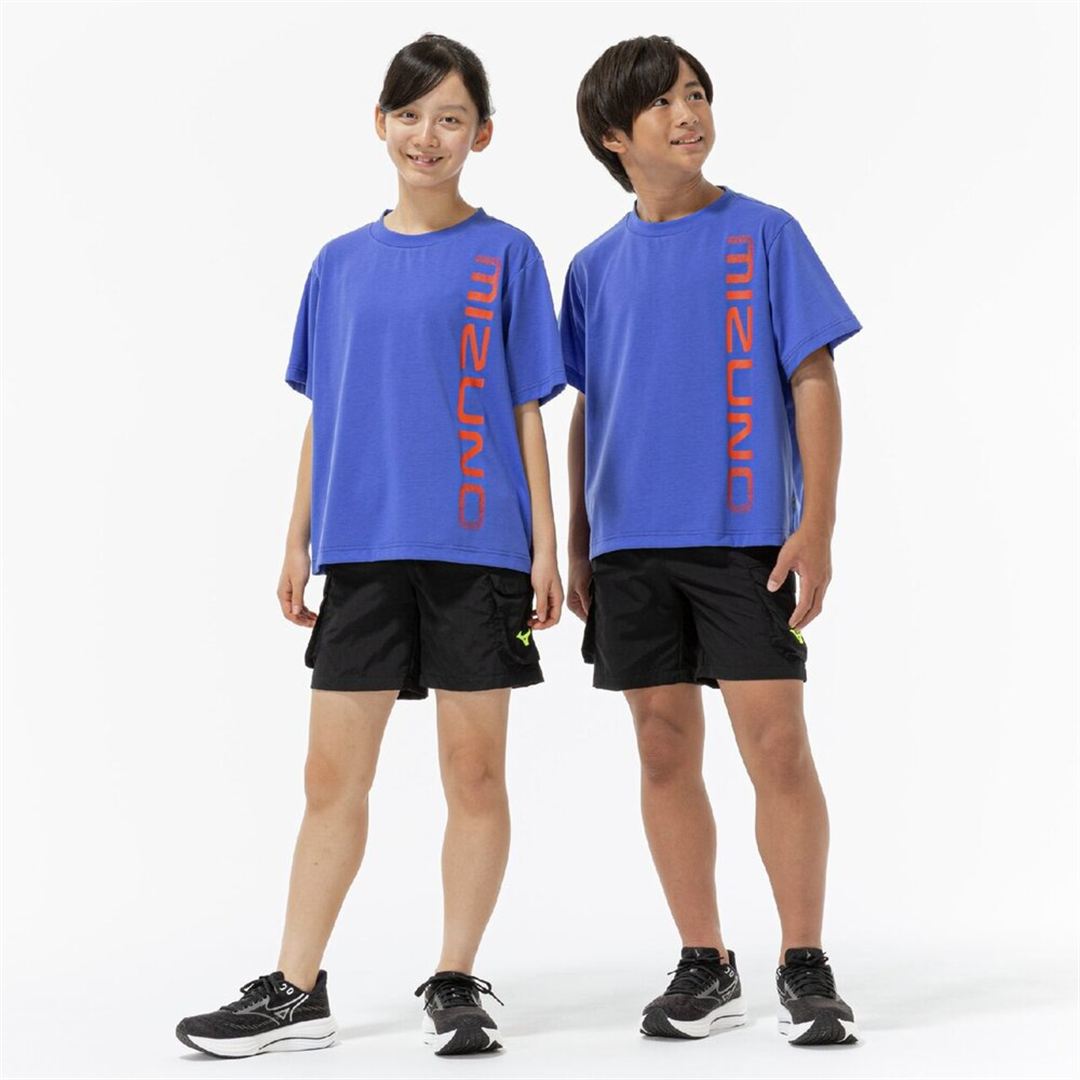 【抗菌防臭／防汚】GACHI Tシャツ ダズリングブルー 160