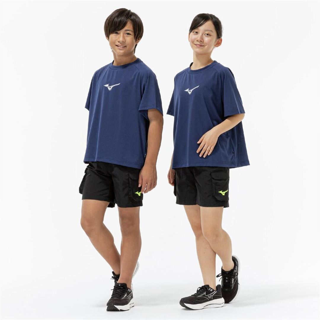 【抗菌防臭／防汚】GACHI Tシャツ エステートブルー 160