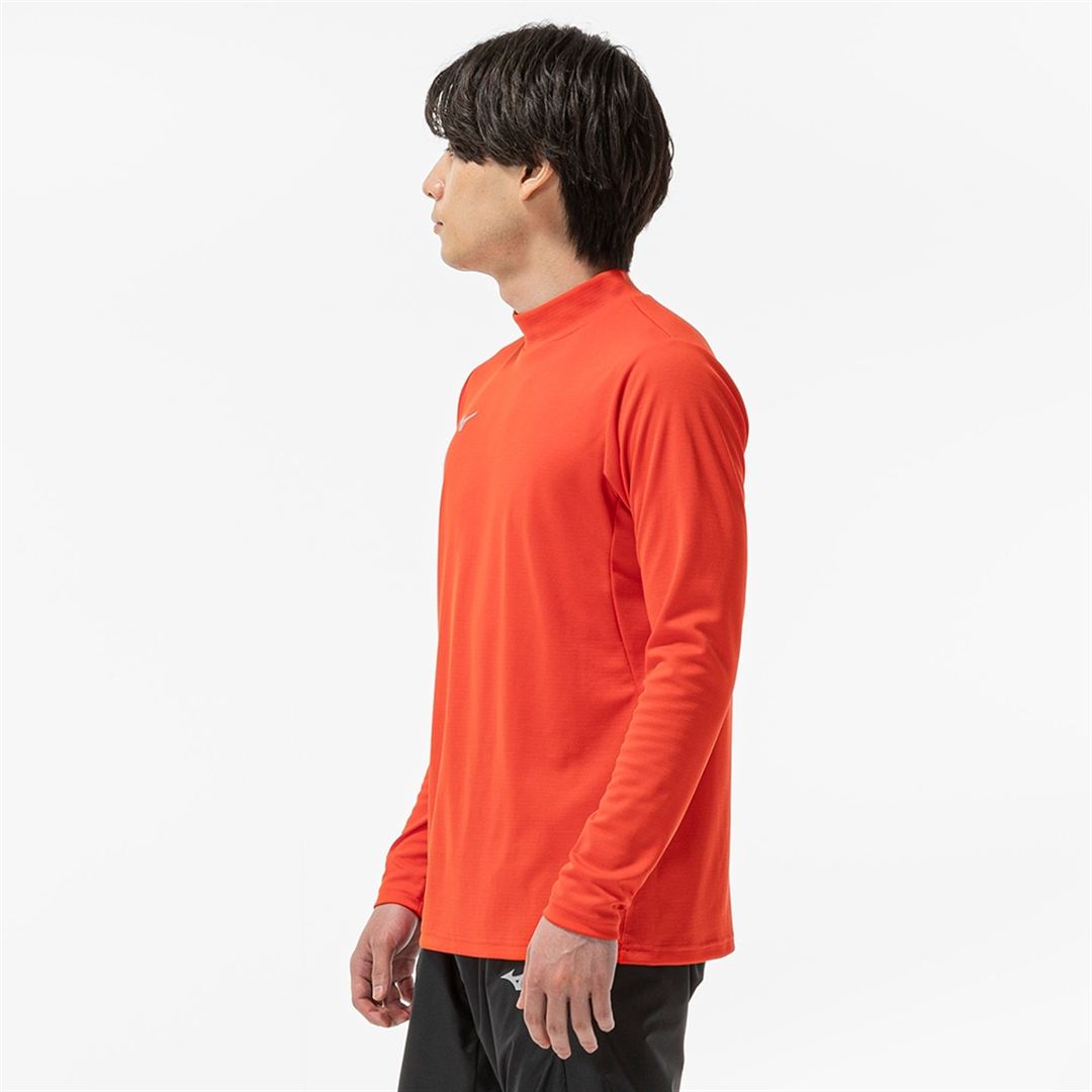 【吸湿発熱】ブレスサーモTシャツ(長袖) オレンジコム XL