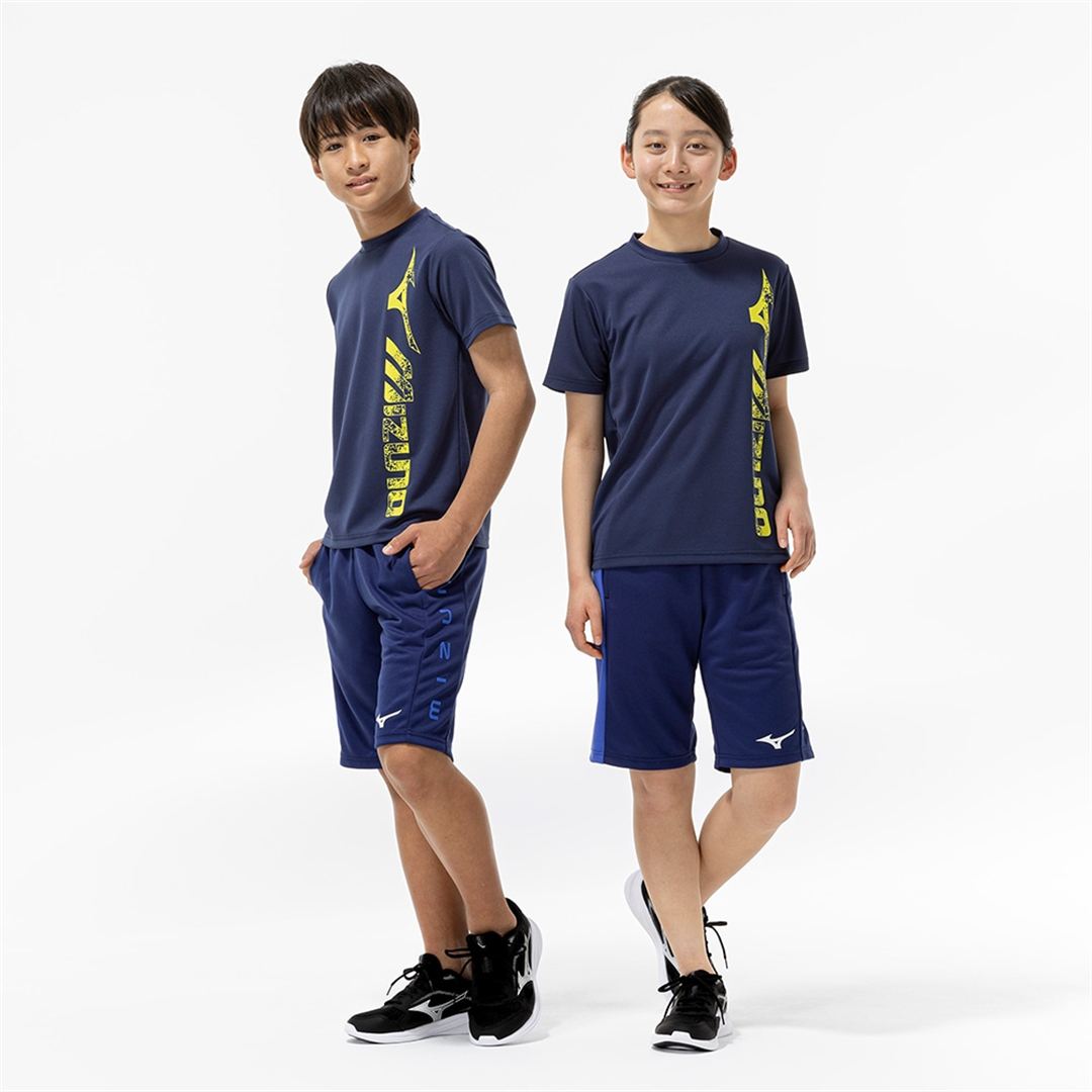 【抗菌防臭／防汚】GACHI Tシャツ インシグニアブルー 160